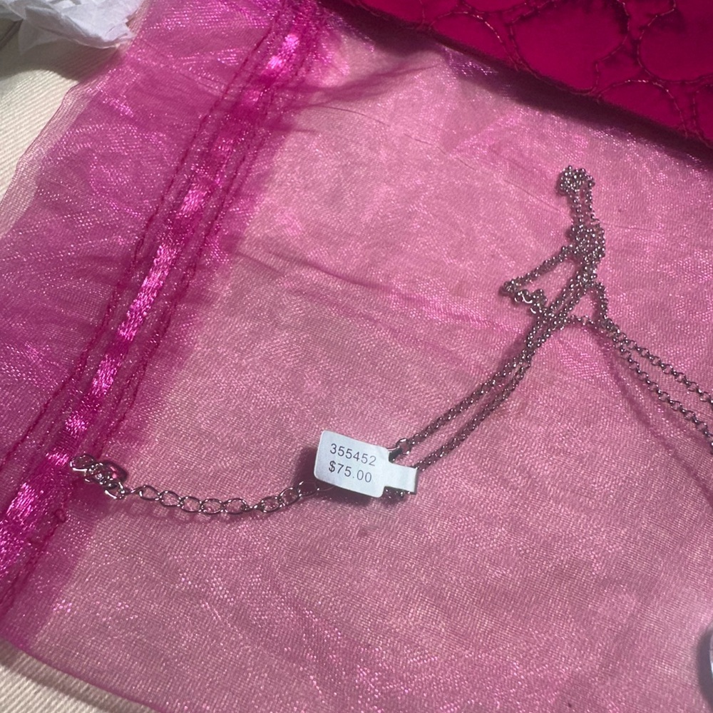 Coach Silver Geometric Necklace - image 4